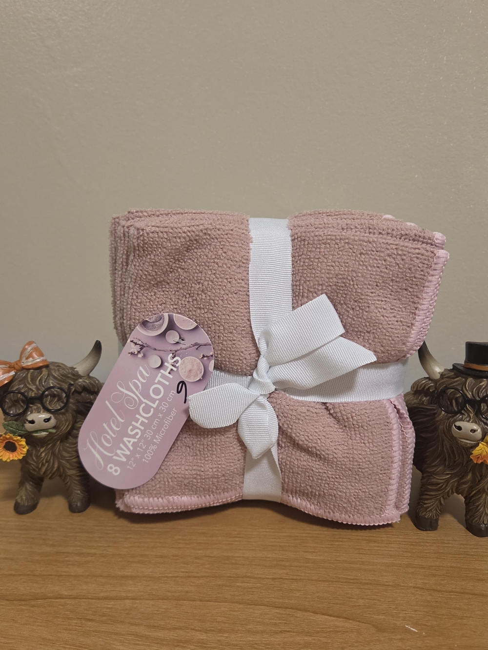 Hotel Spa 8-Pack Washcloths - Microfiber
